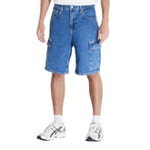 Calvin Klein Jeans Blue Cotton Bermuda -   -  Calvin Klein Jeans.